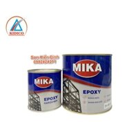 SƠN LÓT EPOXY 2 THÀNH PHẦN MIKA 008 - MÀU XÁM BỘ 1KG