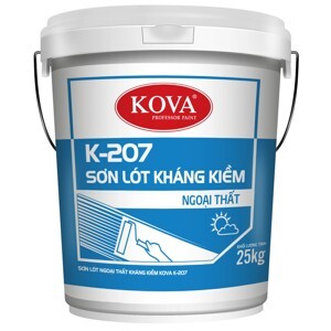 Sơn lót ngoại thất kháng kiềm Kova K-207 25kg