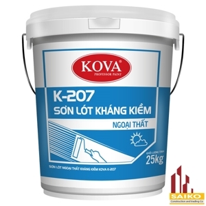 Sơn lót ngoại thất kháng kiềm Kova K-207 25kg