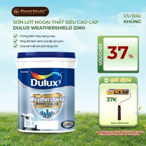 Sơn lót ngoại thất siêu cao cấp Dulux Weathershield Powersealer Z060 - 18 lít