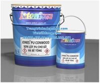 Sơn lót PU – Sơn cho gỗ và bê tông JOTON JONES PU CONWOOD (4kg, 20kg)