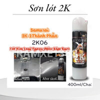 Sơn Lót Samurai 2K06 Màu Bạc Chuyên Lót Bề Mặt Kim Loại chống rỉ sét ăn mòn