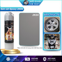 Sơn lót Samurai Epoxy 2K04 400ML màu xám, Sơn Xịt 400ml
