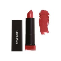 #Son lỳ có dưỡng CoverGirl Exhibitionist Demi Matte Lipstick 450 Worthy#.(Màu đỏ trầm)