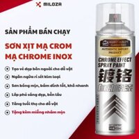 Sơn Mạ Crom - Sơn Chrome - Mạ Chrome - Phủ Xe Máy, Ô Tô, Vành, Lazang, Kim Loại, Chống Rỉ Sét