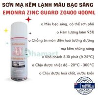 Sơn mạ kẽm lạnh Emonra Zinc Guard ZG400 màu bạc sáng