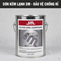 Sơn mạ kẽm lạnh SM Silver Zinc Compound 4L