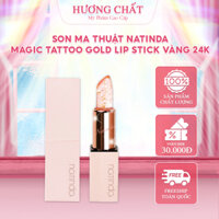 Son ma thuật Natinda Magic Tattoo Gold Lip Stick  - Hương Chất Mỹ Phẩm Cao Cấp