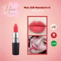 Son MAC 308 Mandarin O  Màu Hồng San Hô Son Chính Hãng Thích Hợp Với Mọi Màu Da