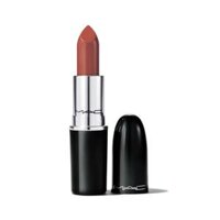 Son MAC 543 Posh Pit Đỏ Cam Đất – Lustreglass Sheer-Shine Lipstick