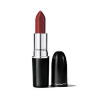 Son MAC 549 PDA Đỏ Nâu Gạch – Lustreglass Sheer-Shine Lipstick