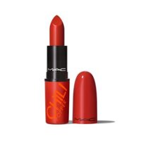 Son MAC 562 Vỏ Đỏ Chili Popper Đỏ Gạch – Lustreglass Sheer-Shine Lipstick Chilis Crew