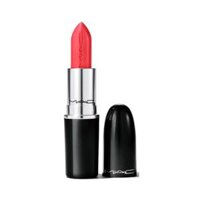 Son MAC 565 Gummy Bare Hồng Cam – Lustreglass Sheer-Shine Lipstick