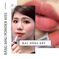 Son Mac Chili Matte Lipstick Màu Đỏ Cam Cực Lạ