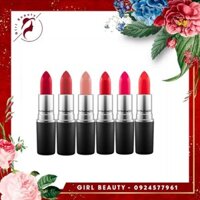 Son Mac chính hãng Ruby Woo, Chili, Marrakesh màu cam cháy đỏ gạch cam đất chuẩn Auth date tới 2023  ྇