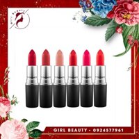 Son Mac chính hãng Ruby Woo, Chili, Marrakesh màu cam cháy đỏ gạch cam đất chuẩn Auth date tới 2023 💄