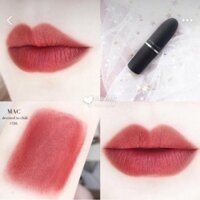 Son MAC Devoted To Chili 316 Powder Kiss - Màu Đỏ Gạch