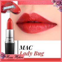 Son MAC Lady Bug 510 Màu Đỏ Hồng – Lustre  ྇