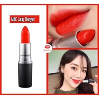 💄💄Son MAC Lady Danger 607 Màu Đỏ Cam – Matte