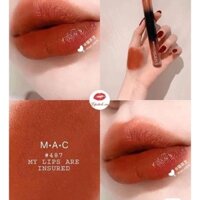 Son MAC màu 487 My Lips Are Insured
