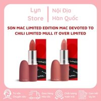 Son Mac phiên bản Limited Edition Mac Devoted to Chili Limited Mull it over limited