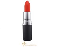 Son MAC Powder Kiss Lipstick Màu 303 Style Shocked - Đỏ Cam