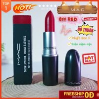 Son MAC Red 811 chính hãng- MAC Satin Lipstick -  M.A.C RED 811 đỏ thuần hit hot