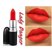 Son Mac Ximal Matte Lipstick Lady Danger  (Màu Đỏ Cam)