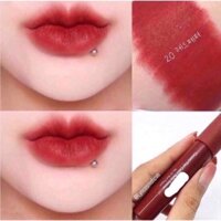Son Mamonde màu 20 đỏ gạch ánh cam siêu xinh