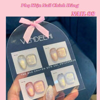 Sơn mắt mèo ánh trăng kim cương sét 4 màu tặng kèm bảng