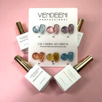 sơn mắt mèo Vendeeni 6 màu siêu sáng tặng bẳng màu Meka làm móng HN NAIL NEW