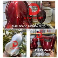 Sơn màu đỏ đô honda future 2020 - Sơn lacquer 1k - Lon 1kg