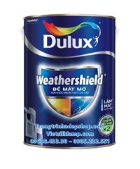 Sơn màu ngoại thất – Sơn nước cao cấp DULUX WEATHERSHIELD BỀ MẶT MỜ – BJ8 (1L, 5L, 15L)
