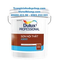 Sơn màu nội thất – Sơn Dulux Professional A300 Bề mặt Mờ (18L)