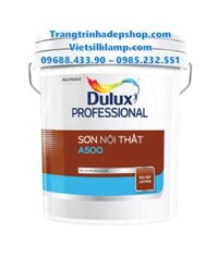 Sơn màu nội thất – Sơn Dulux Professional A500 Bề mặt Mờ (18L)