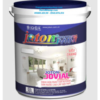 Sơn màu nội thất - Sơn gốc nước CAO CẤP JOTON JOVIAL Siêu Trắng (18L)