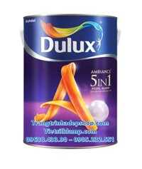 Sơn màu nội thất – Sơn nước siêu cao cấp DULUX AMBIANCE 5 IN 1 PEARL GLOW Bóng mờ – 66A (1L, 5L, 15L)