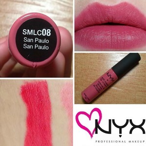 Son màu NYX Soft Matte Lip Cream San Paulo SMLC08