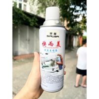 Sơn máy khâu nhãn hiệu SIRUBAR màu trắng được sử dụng trong ngành may mặc