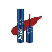 Son Merzy V6 Vỏ Xanh Be Your Self The First Velvet Tint Classic Blue Màu Đỏ Gạch 4.5g