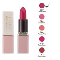 Son mịn môi giàu độ ẩm Naris Ailus Smooth Lipstick Moisture Rich Nhật Bản - Hàng chính hãng