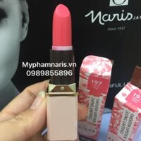 Son mịn môi lâu phai Naris Ailus Smooth Lipstick Long Lasting Màu 197 Fresh Pink (Hồng Tươi)