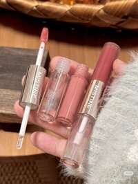 Son Mistine 2 đầu Tipsy-Lock Lip Duo - màu D04