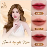 son moaz lì màu đỏ ruou