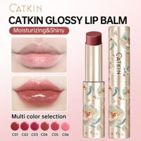Son môi Catkin high gloss dưỡng ẩm son bóng vitamin E son môi có màu dưỡng ẩm 3.4g