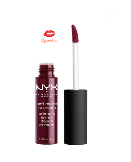 Son môi dạng kem NYX Soft Matte Lip Cream Copenhagen 8ml