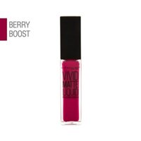 Son môi đỏ nước Maybelline Color Sensational Vivid Matte Liquid Lipstick 0.26oz 040 Berry Boost (Mỹ)