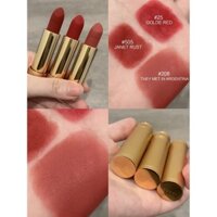 Son môi Gucci 505 Ống vàng chính hãng mờ 208 / 308 Floral 25
