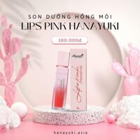 Son môi Hanayuki Lips Pink giúp làm hồng giảm thâm, dưỡng mềm
