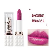 Son môi không thấm nước, màu sắc rồng sáng bóng, không phai, lâu trôi, màu hồng tím, son đổi màu cho sinh viên, son bóng Barbie hồng